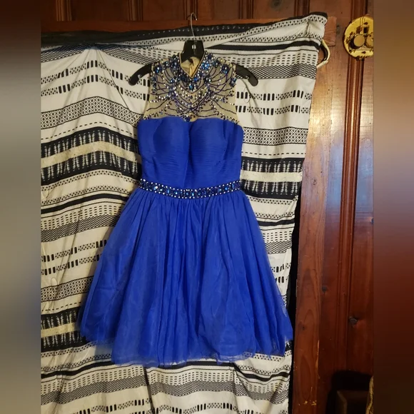 Angela & Alison | Dresses | Royal Blue Formal Dress | Poshmark